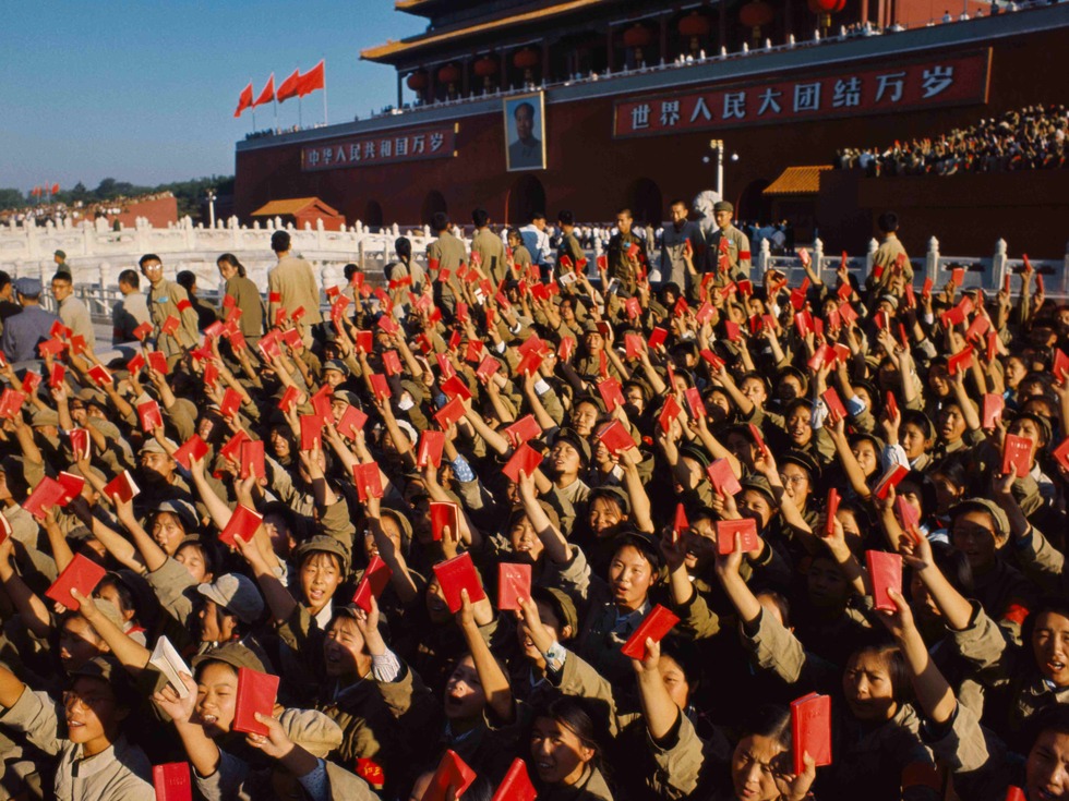 1966年8月18日毛泽东第一次接见红卫兵