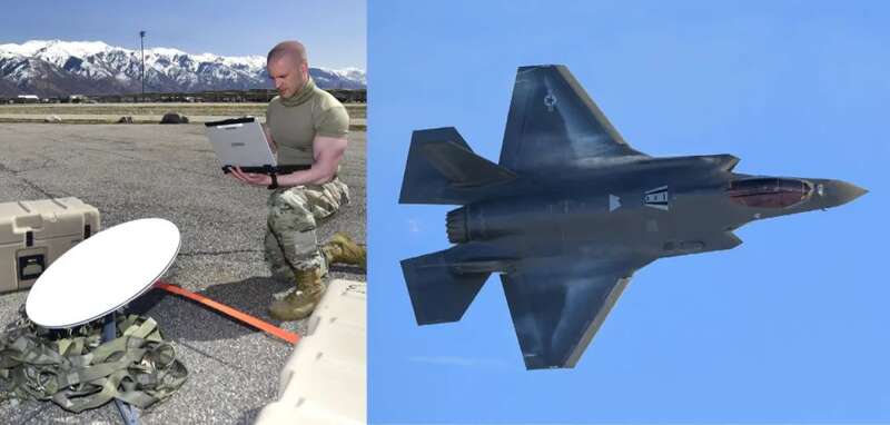 美国空军进行了F-35A高速通信测试，其中就用到了“星链”系统