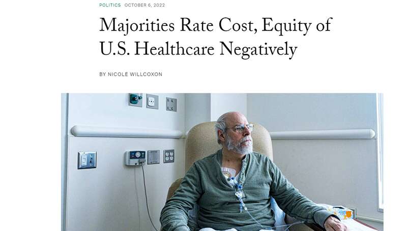 民调显美国医疗体系令人失望半数国民打差评